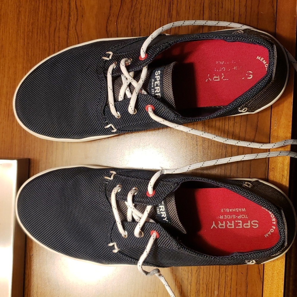 Sperry top-spider washable boat shoe
